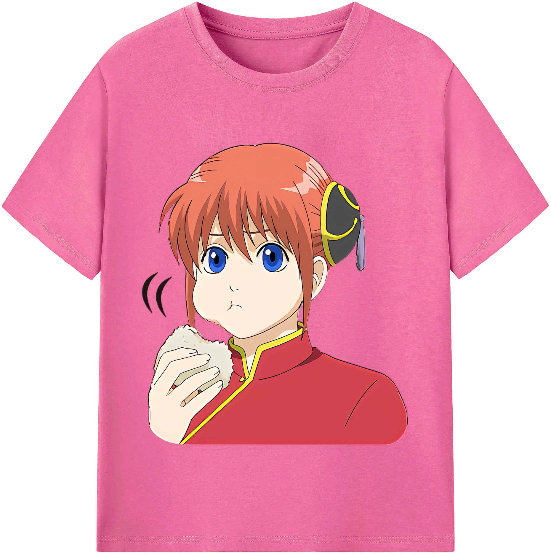 （画像用） ぎんたま 坂田銀時（さかたぎんとき） 神楽 志村新八（しむら しんぱち） GINTAMA Sakata Gintoki Kagura Shimura Shinpachi レディースカジュアルプリントTシャツ（綿100％）